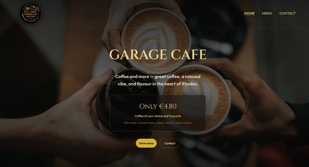 Garage Cafe Rhodes
