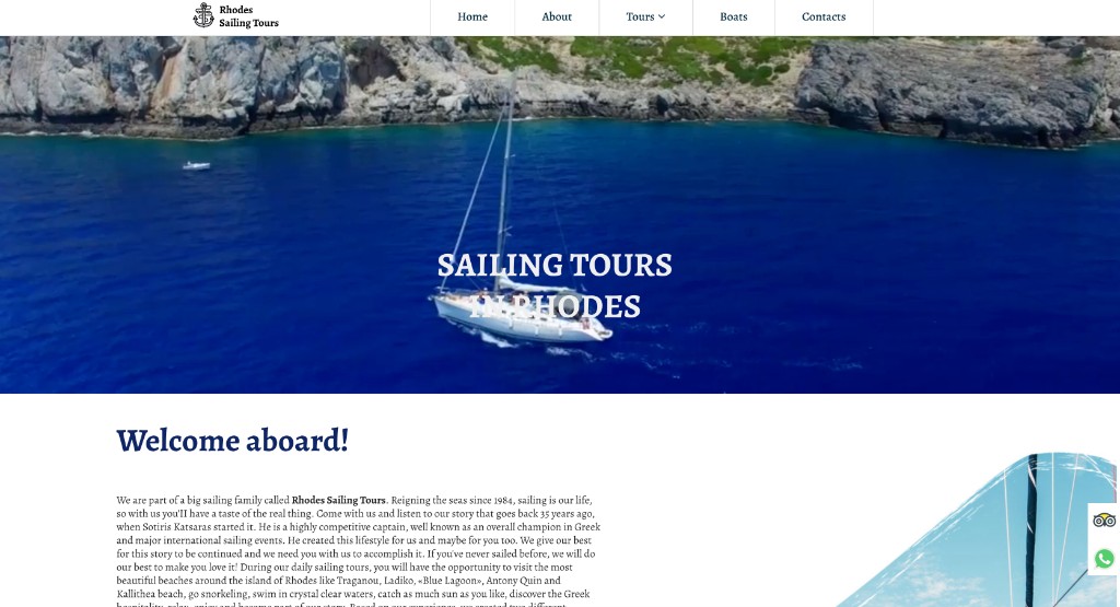 Rhodes Sailing Tours